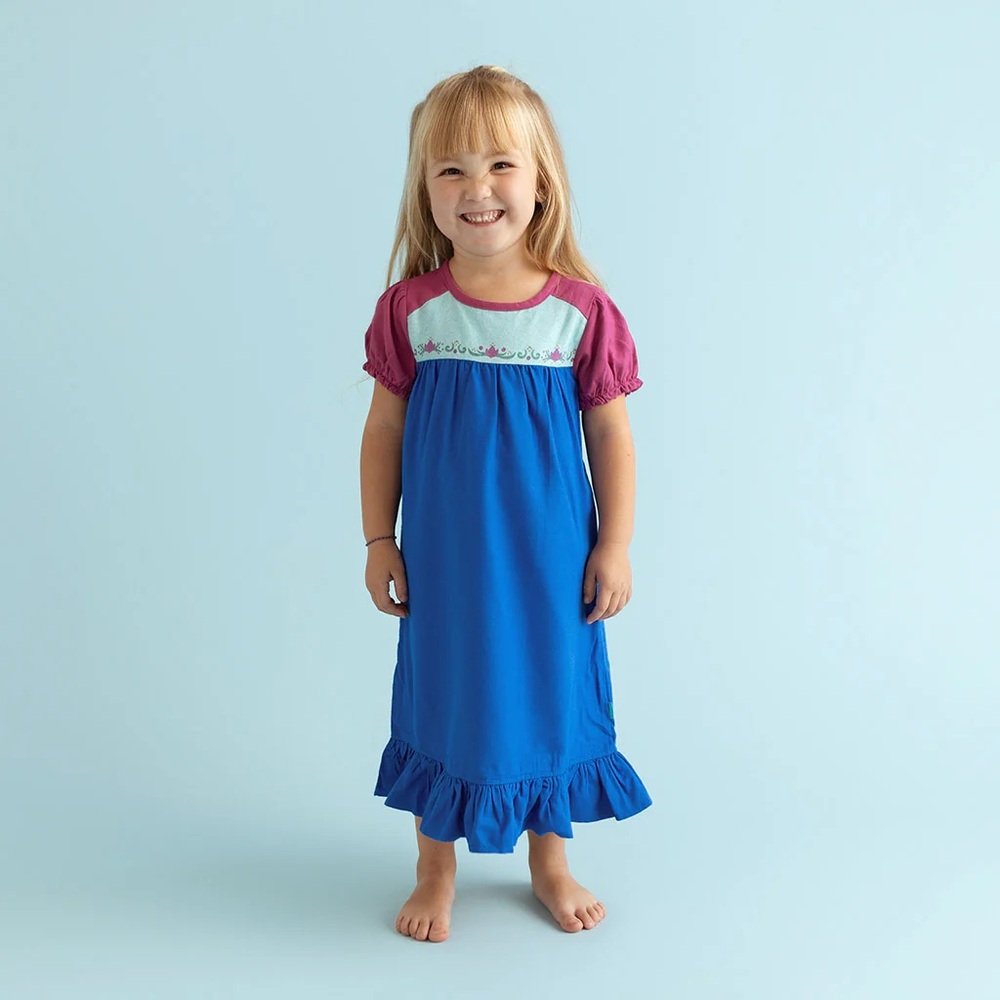 Posh Peanut Disney Frozen Anna Flannelette Nightgown 7/8 ❄️ NEW IN HAND